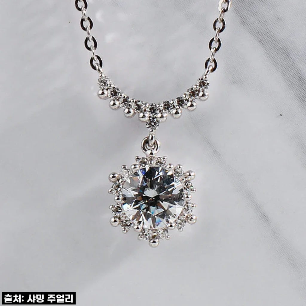 심쿵주의! 5부 다이아 목걸이, 프로포즈 성공률 100% 보장하는 역대급 후기 (할인 꿀팁까지!)
