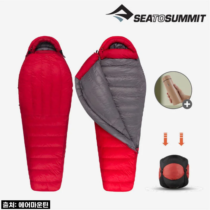 영하 14도도 끄떡없어! 씨투써밋 알파인 AP2 구스다운 침낭, 반팔 잠옷으로도 꿀잠 잔 리얼 후기!