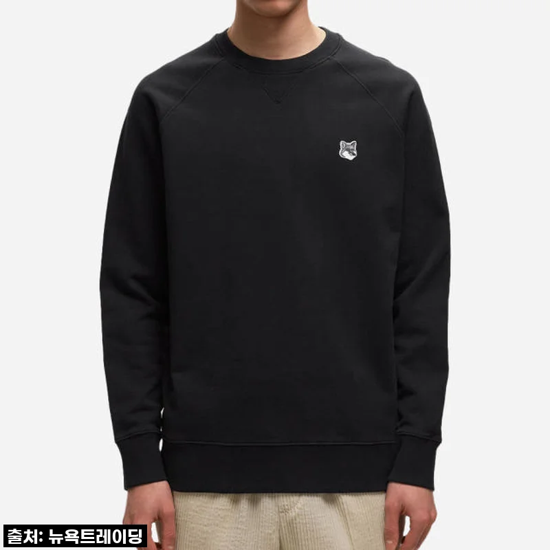 메종키츠네 그레이폭스 맨투맨, 이 가격 실화? 직접 입어보니 감탄!