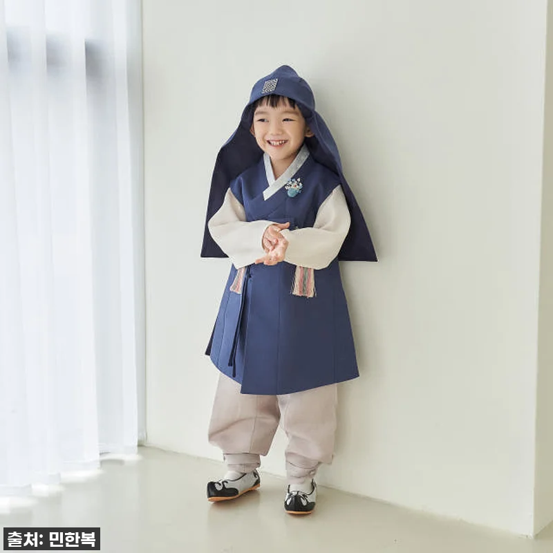 민한복 한별 프리미엄 도령 한복, 설 관련 이미지 1