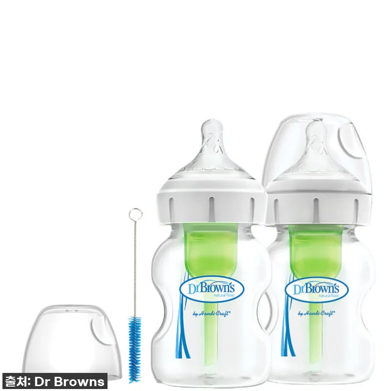 닥터브라운 유리 베이직 와이드넥 젖병 관련 이미지 1