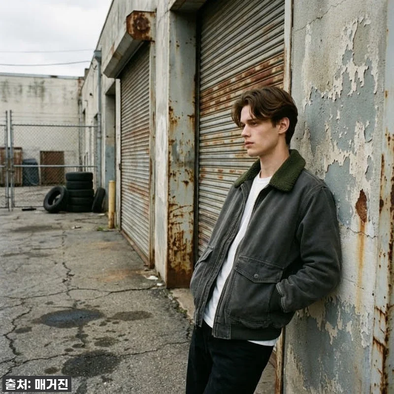 DOHC 헤리티지 쉐르파칼라 루즈핏 관련 이미지 1