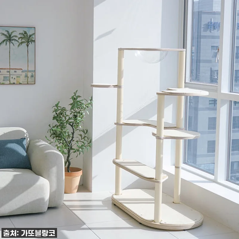 가또블랑코 아이언 루나 대형 캣타워 관련 이미지 1