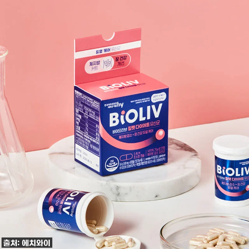 바이오리브 킬팻 다이어트 유산균 60 관련 이미지 1