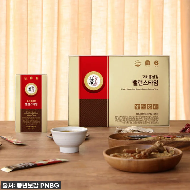 PNBG 풍년보감 고려홍삼정 밸런스타 관련 이미지 1