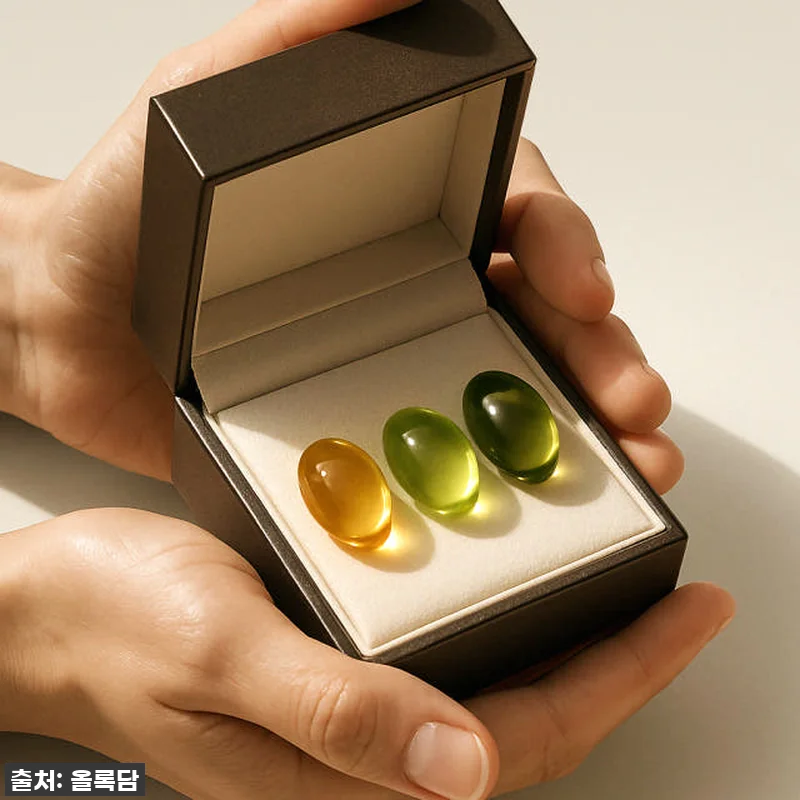 올록담 올리브3 EVOO 캡슐, 지중 관련 이미지 2