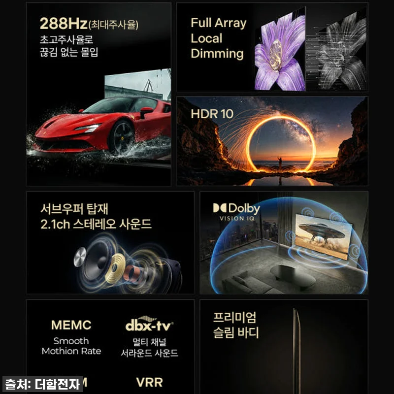 더함 CHiQ 65인치 QD-MINI 관련 이미지 2