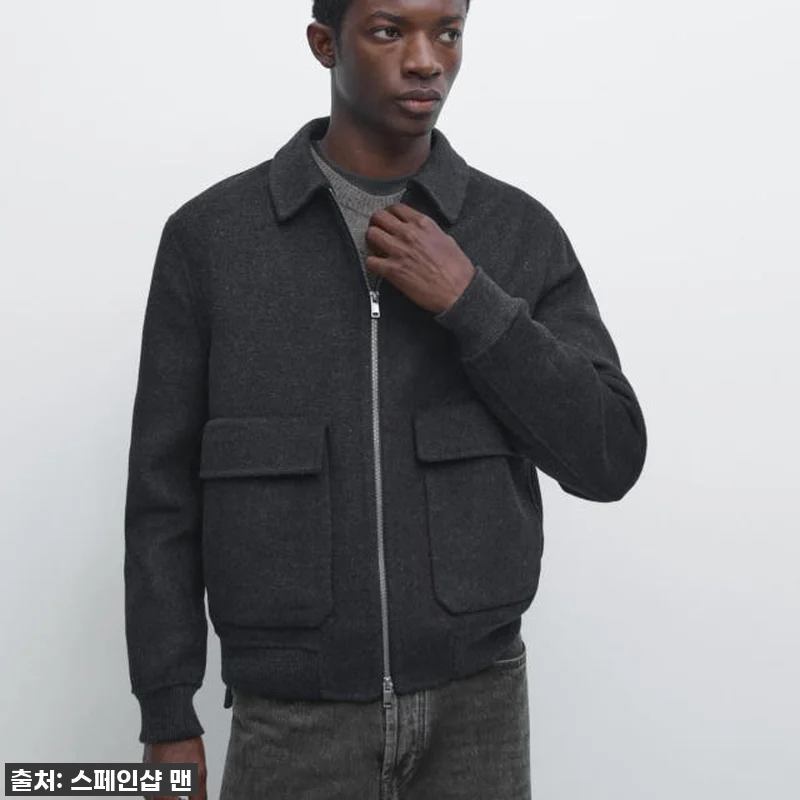 마시모두띠 테크니컬 울블렌드 집업 재 관련 이미지 2