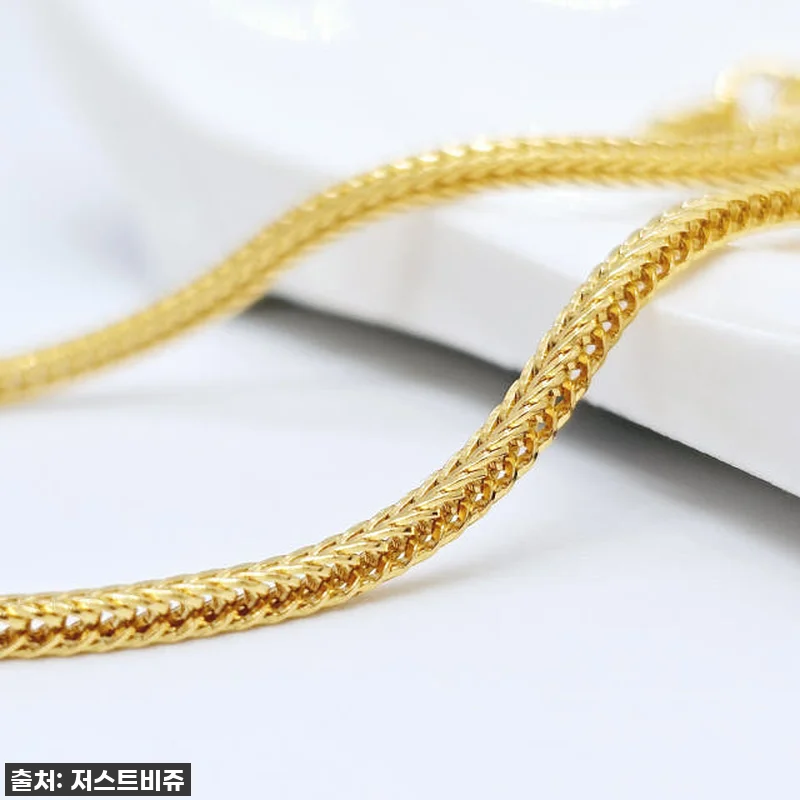 24k 폭스체인 여자 순금팔찌 관련 이미지 3