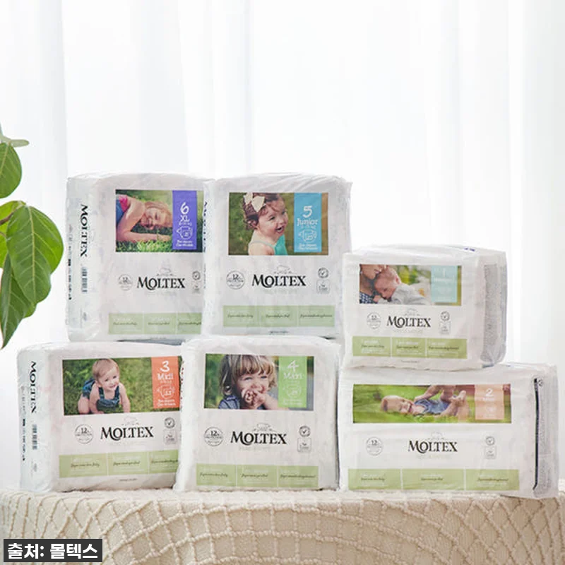 몰텍스 밴드형 통잠 친환경 기저귀 3 관련 이미지 2