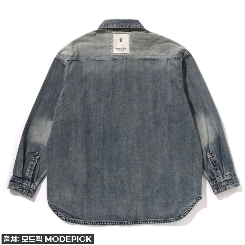 베이프 사시코 패치워크 셔츠: 단 한 관련 이미지 3