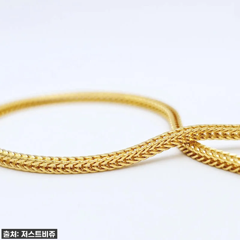 24k 폭스체인 여자 순금팔찌 관련 이미지 4