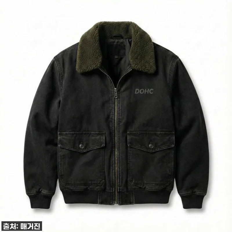 DOHC 헤리티지 쉐르파칼라 루즈핏 관련 이미지 4