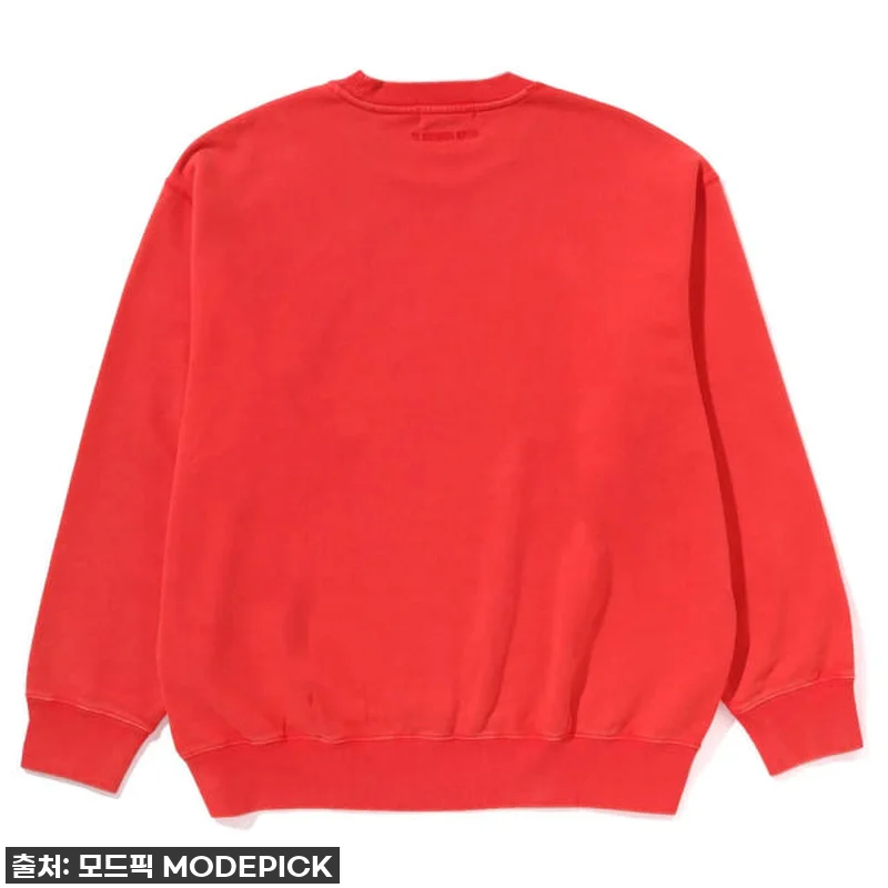 베이프 맨투맨 GARMENT DYE 관련 이미지 4