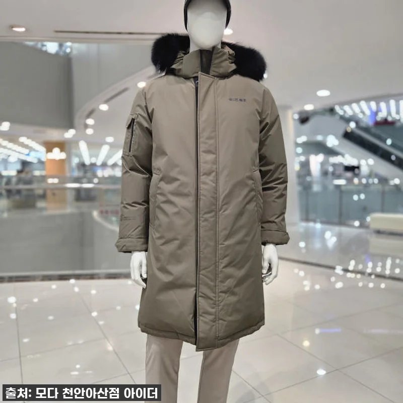 추운 겨울, 아이더 남성 롱 구스다운 관련 이미지 5