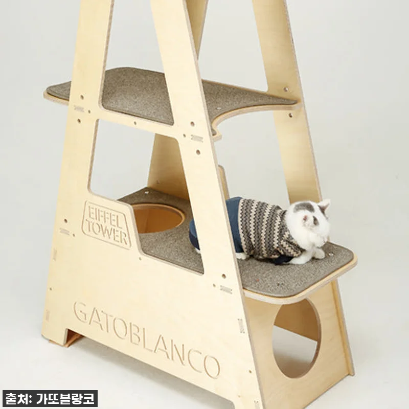 에펠 타워 원목 캣타워 관련 이미지 5
