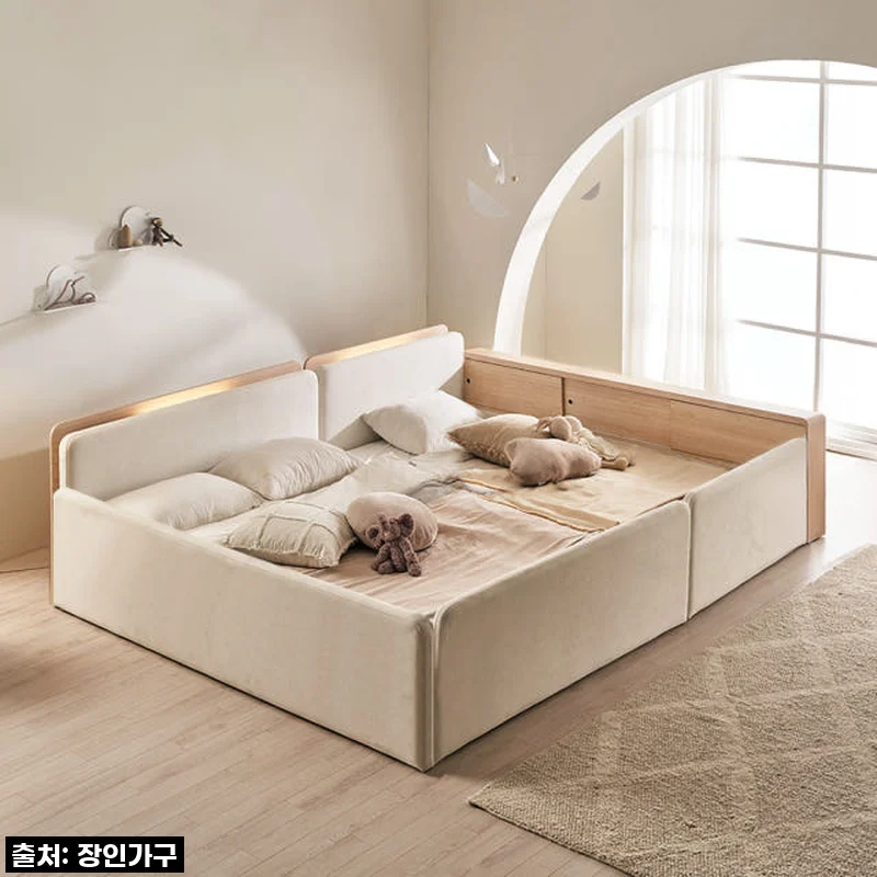 ✨찐후기✨ 장인가구 하랑 패밀리침대 SS+Q, 우리 집 거실이 호텔로 변신! (feat. 29% 역대급 할인)