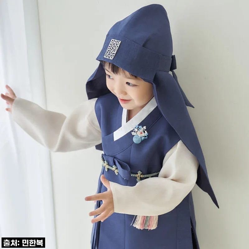 민한복 한별 프리미엄 도령 한복, 설날 주인공 만들어준 우리 아들 인생템!