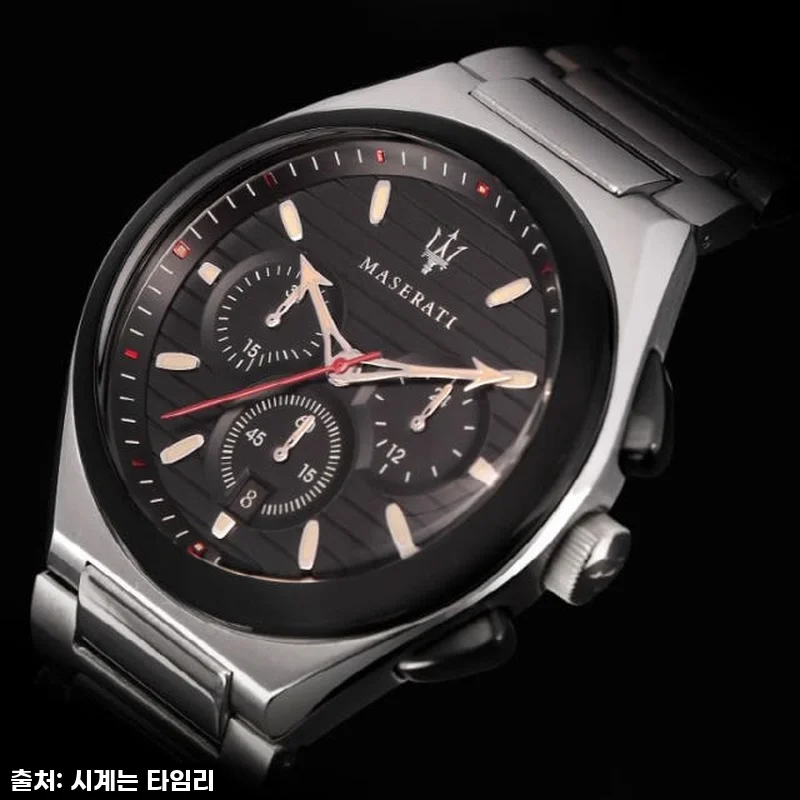 이탈리안 감성 한 스푼! 마세라티 남자 VARIETY 메탈 시계, 직접 써보니