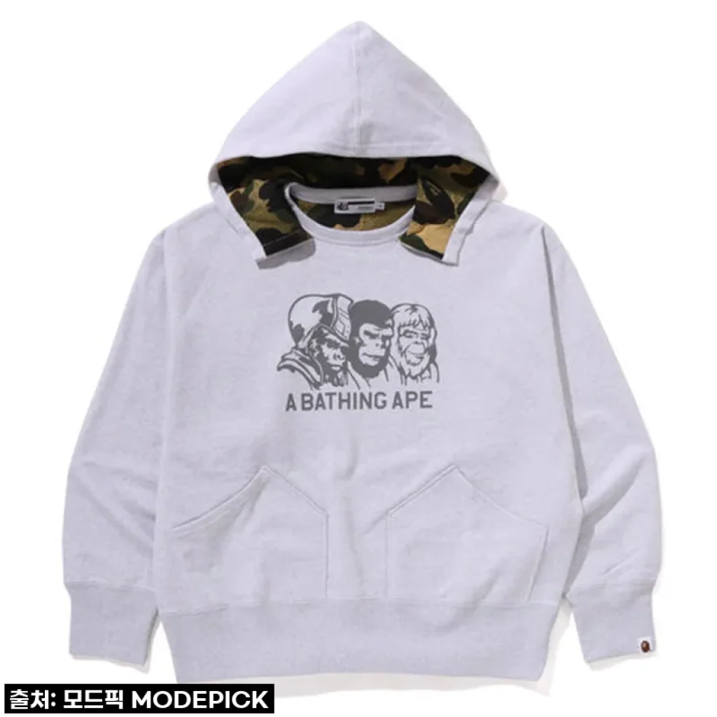 베이프 후드티, 드디어 내 품에! A BATHING APE DOUBLE FACE PULLOVER HOODIE BAPE LEGACY 1L70-114-001 솔직 후기