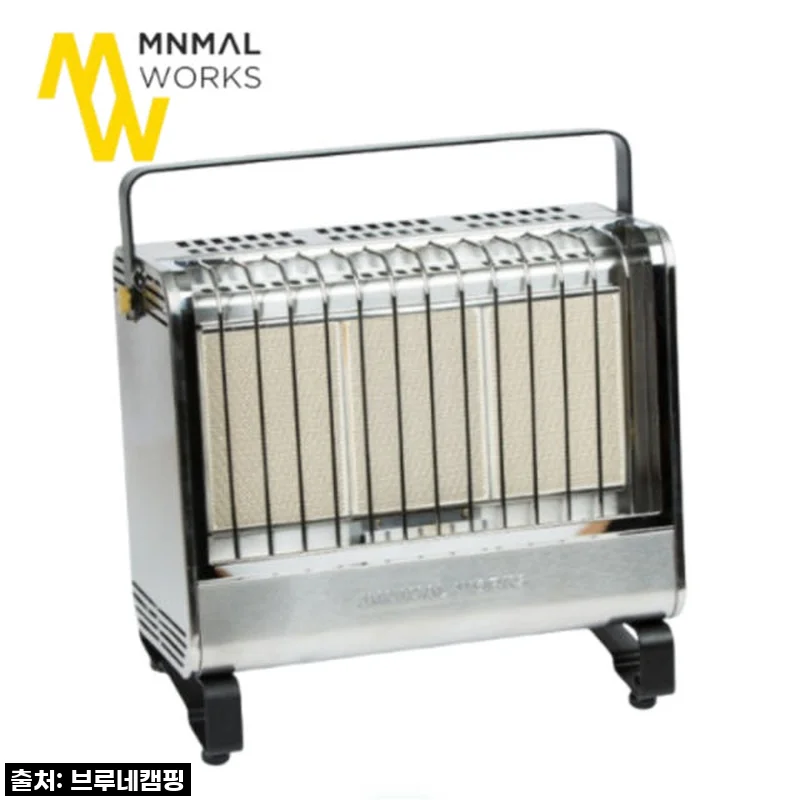 쌀쌀한 캠핑 밤을 포근하게! 미니멀웍스 캠핑 가스 난로 '열기', 직접 써본 솔직 후기