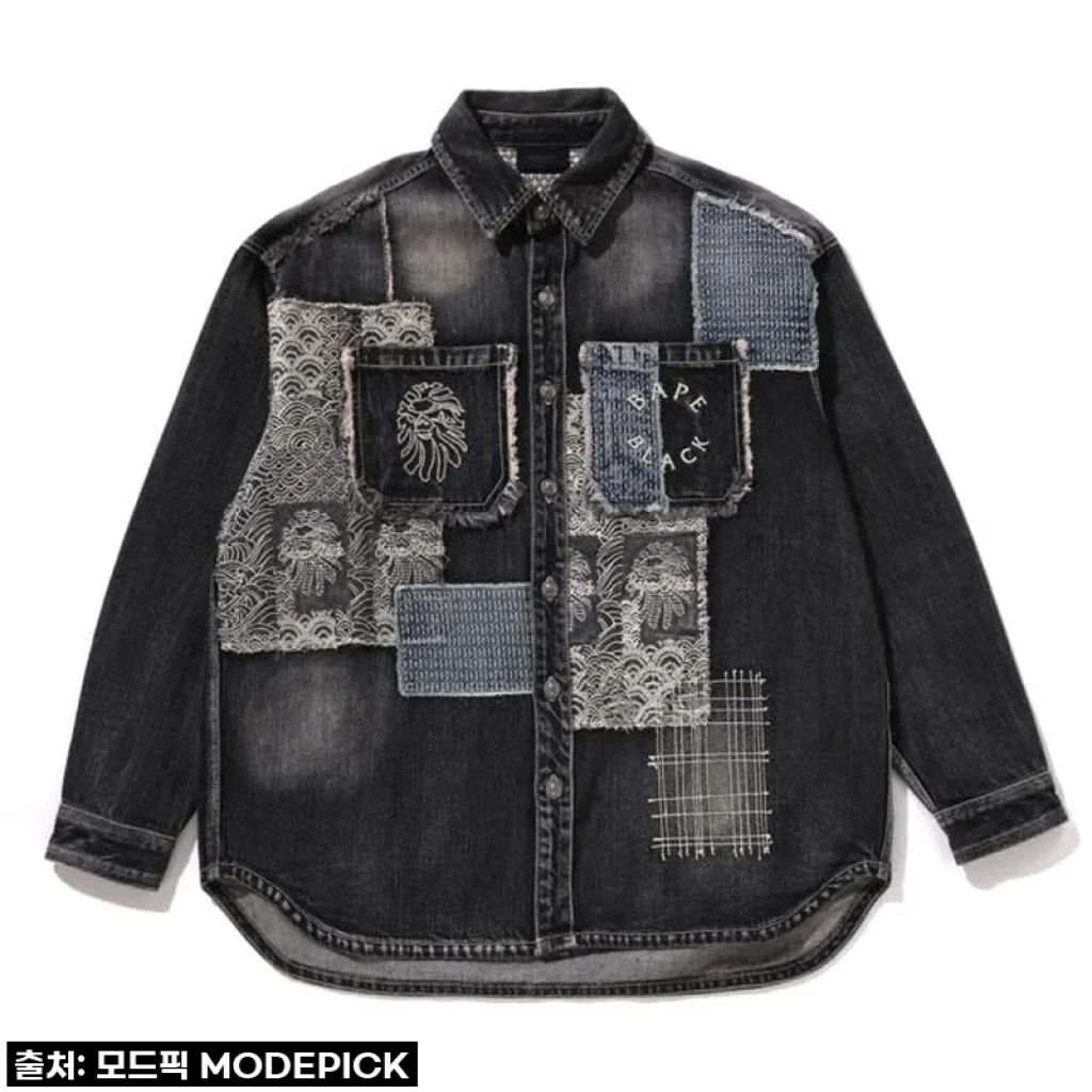 베이프 사시코 패치워크 셔츠: 단 한 벌로 완성하는 나만의 스트릿 스타일! (feat. 나만의 솔직 후기)