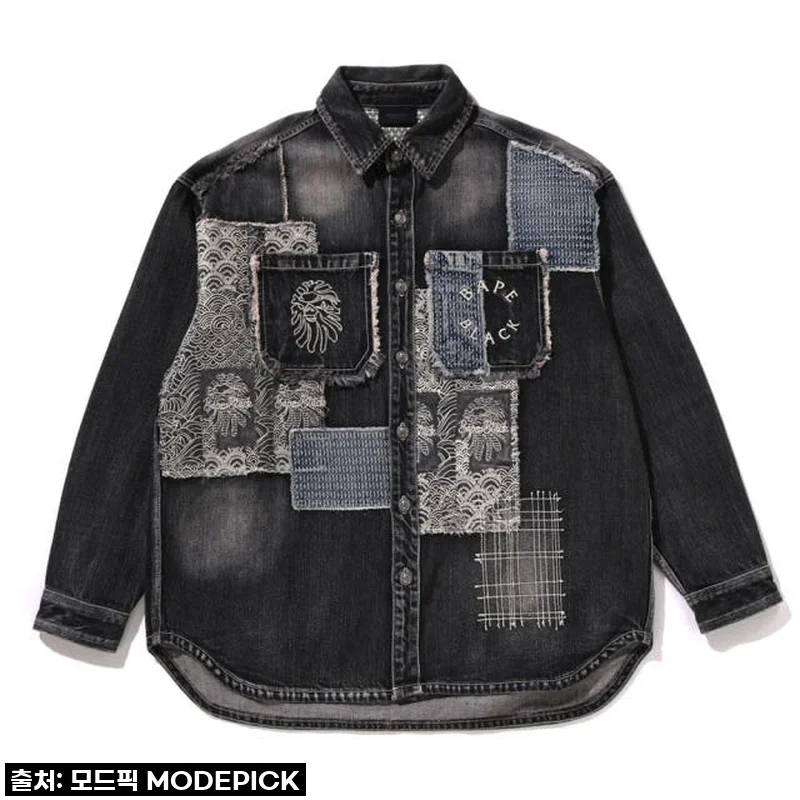 베이프 사시코 패치워크 셔츠: 단 한 벌로 완성하는 나만의 스트릿 스타일! (feat. 나만의 솔직 후기)