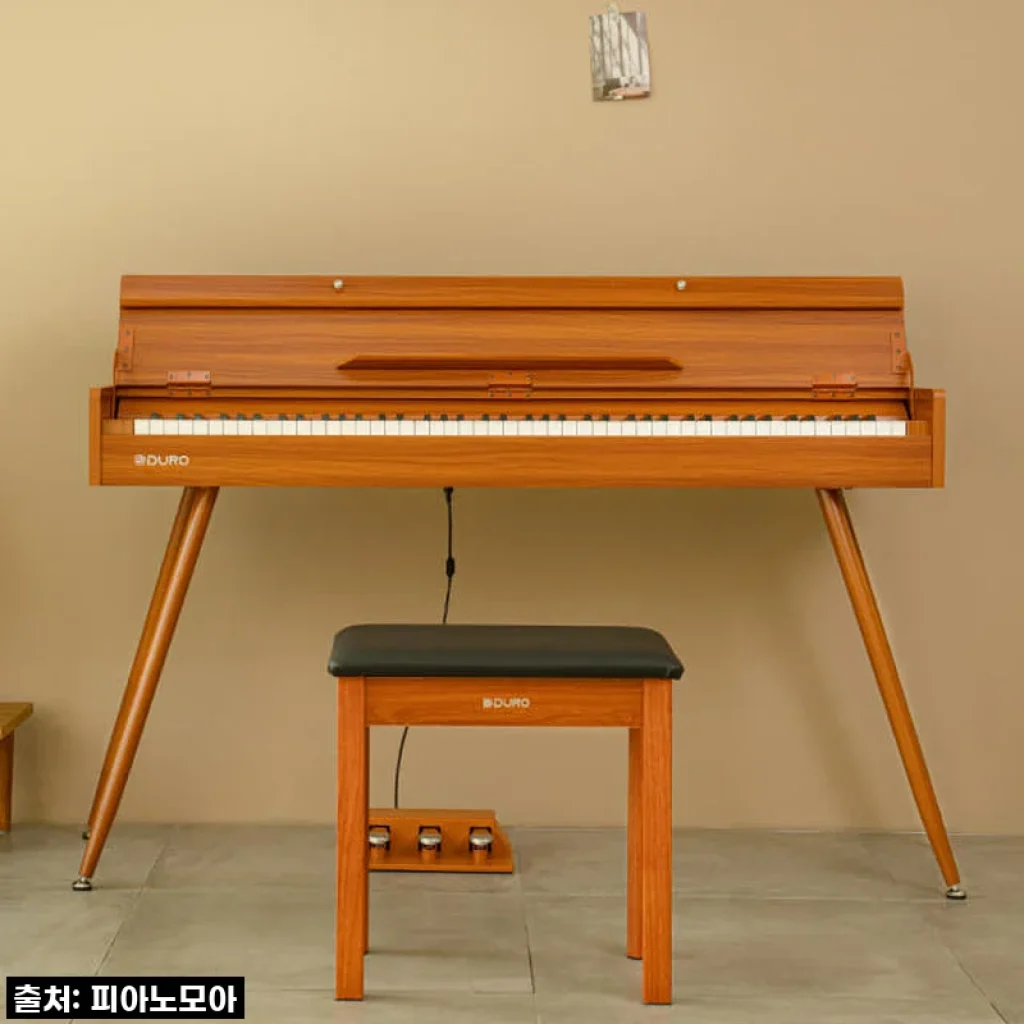 듀로 우드스타일 V6 데스크형 풀커버 전자 디지털 피아노, 88건반 해머건반 솔직 후기!