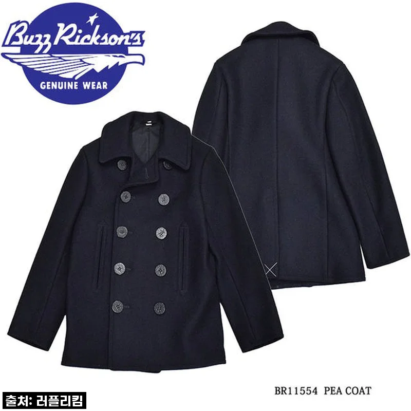 버즈릭슨 해군 울 피코트 1910s 모델, 겨울 감성 제대로 채워주는 나만의 아우터!