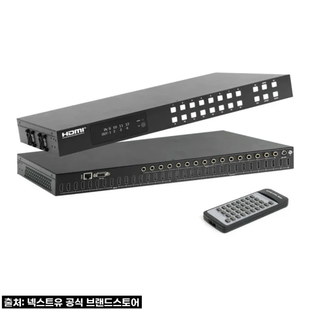 우리 집 홈시네마의 혁명! 매오바 16x16 HDMI2.0 ARC 매트릭스 스위치, 직접 써보니 대박!