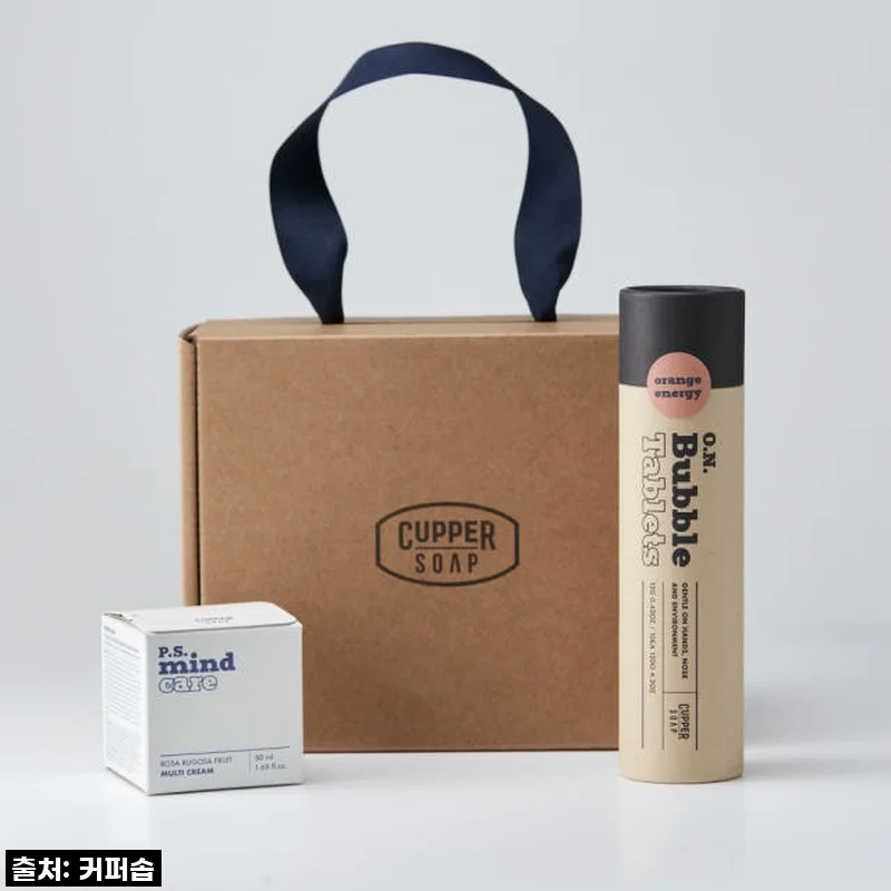 커퍼솝 피스 마인드 케어 해당화 열매 멀티 크림+타블렛 버블바 거품 입욕제(선물박스포함)