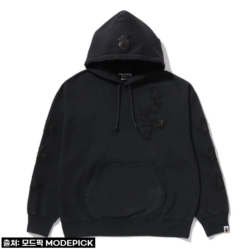 베이프 후드티 STA PATCH RELAXED FIT PULLOVER HOODIE, 솔직 구매 후기!