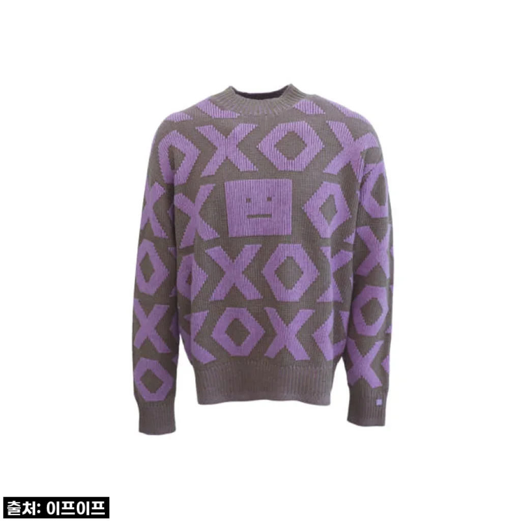 아크네스튜디오 페이스 로고 울 니트, 따뜻함과 스타일을 동시에 잡다! (C60074 DFS)