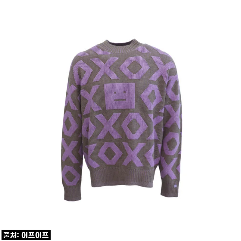 아크네스튜디오 페이스 로고 울 니트, 따뜻함과 스타일을 동시에 잡다! (C60074 DFS)