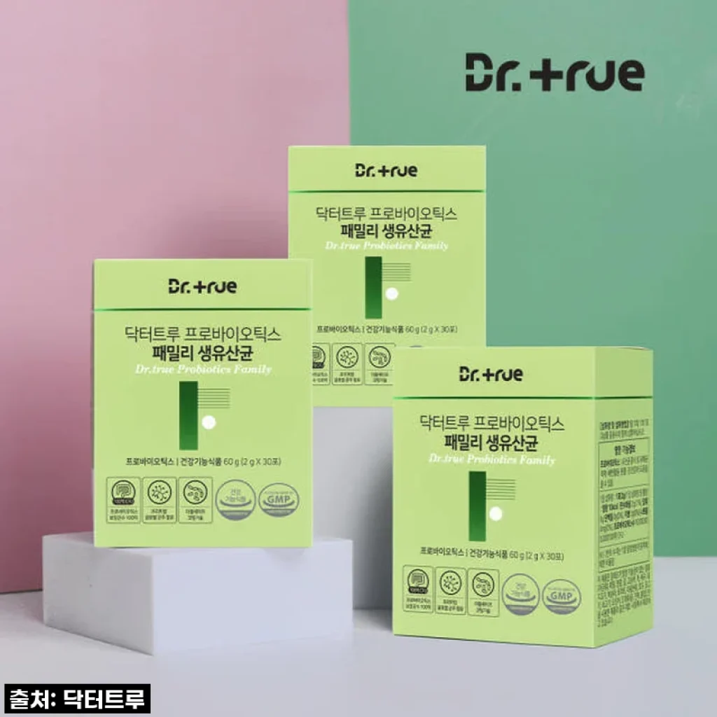 우리 가족 장 건강 지킴이! 닥터트루 온가족 패밀리 유산균, 꼼꼼하게 따져보고 직접 먹어본 후기