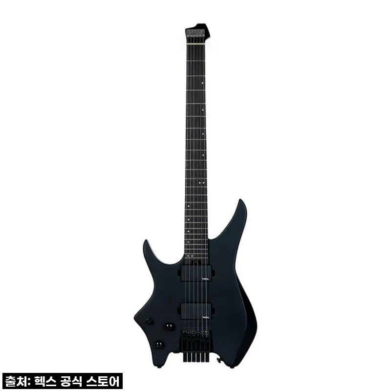 헥스 입문용 왼손 헤드리스 일렉기타 N400L S/BK, 진짜 시작은 여기서부터!