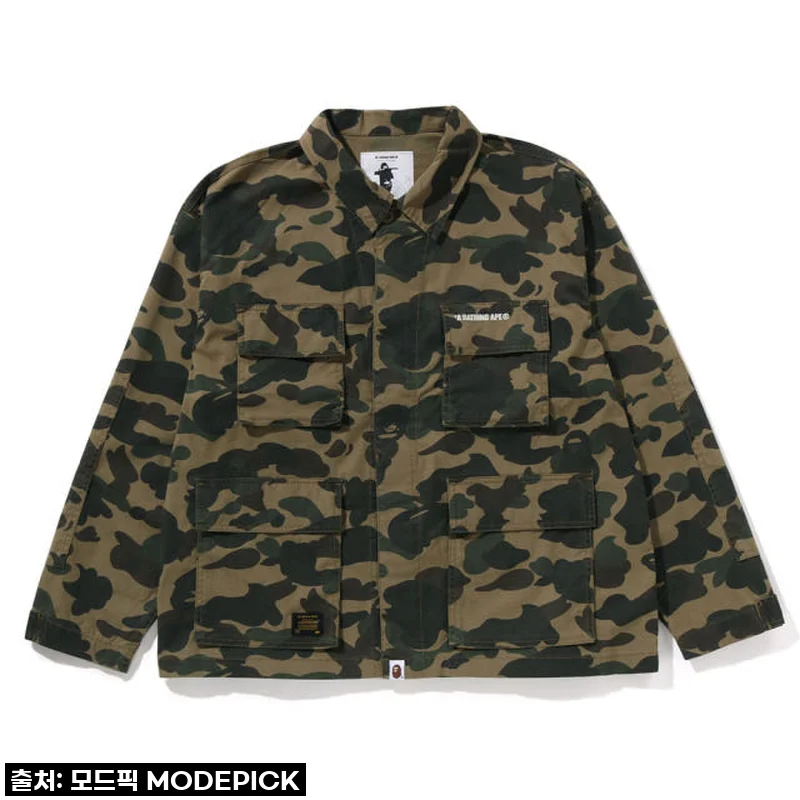 베이프 카모 셔츠, 드디어 내 손에! 1ST CAMO HEAVY WASHED MULTI POCKET CARGO LS SHIRT 솔직 후기