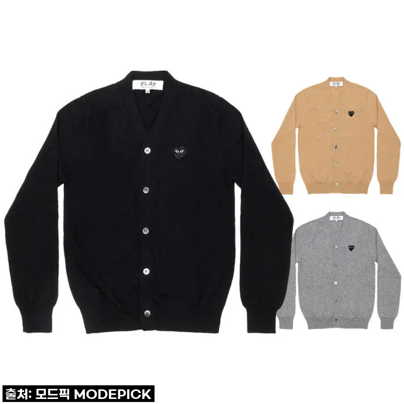 꼼데가르송 가디건 Unisex V-Neck Cardigan AX-N806-051, 현실적인 구매 후기