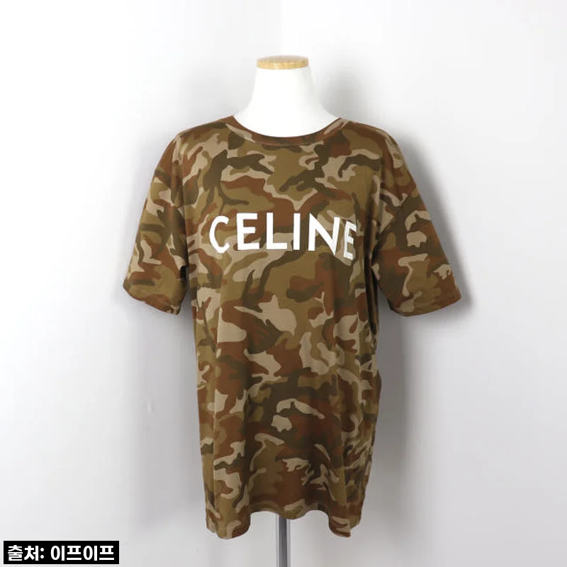 셀린느 옴므 프린트 반팔 티셔츠 2X681246Q 08CW 사용후기