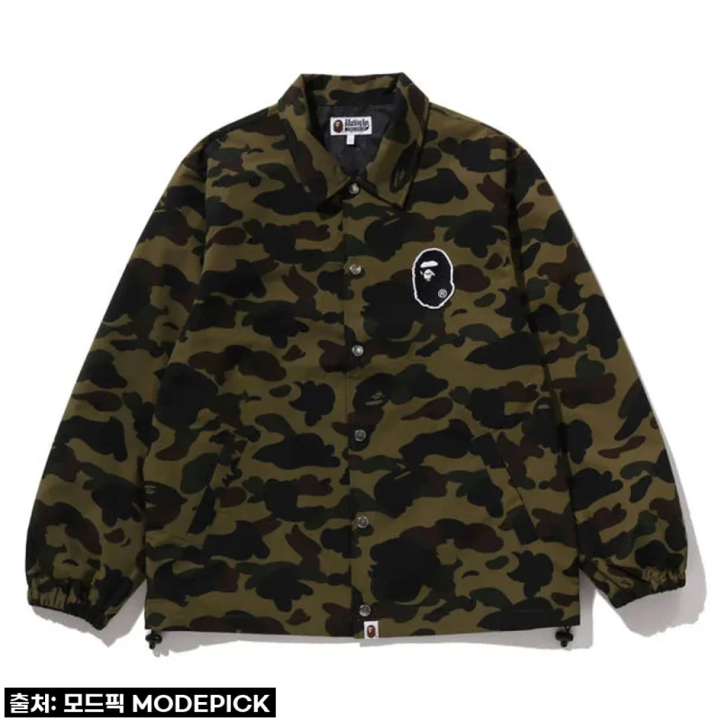 베이프 자켓 1ST CAMO COACH JACKET 사용후기와 구매 경험