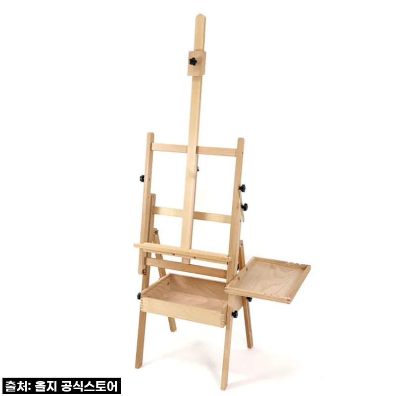 올지 프라임 서랍형 이젤 사용후기: 원목의 고급스러움과 실용성에 반하다