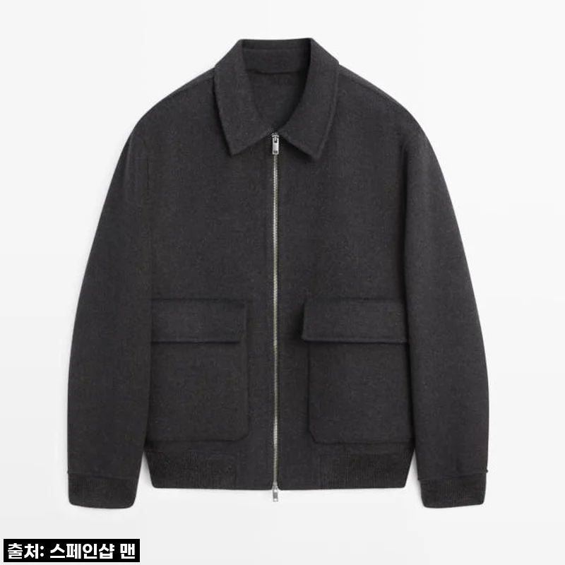 마시모두띠 테크니컬 울블렌드 집업 재킷 2846/382 ANTHRACITE GREY 사용후기