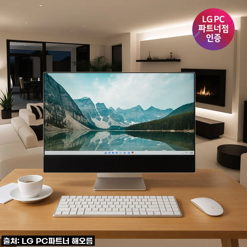 LG 일체형PC 24VD70T-GX50K i5 올인원PC 사용후기와 솔직한 경험