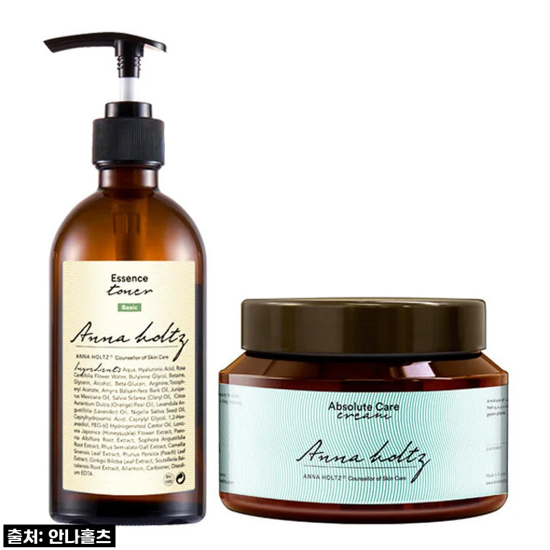 안나홀츠 여성 보습 스킨 300ml & 압솔루트 탄력 크림 420g 2종 세트 사용후기