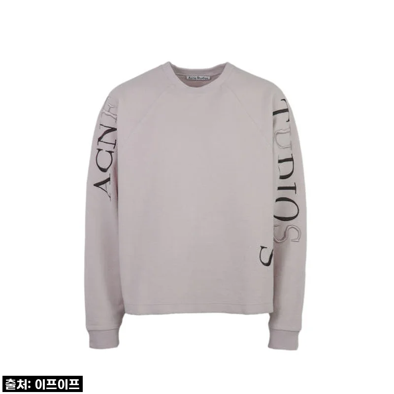 아크네스튜디오 슬리브 로고 자수 오버핏 맨투맨 BI0181 CSS 사용후기