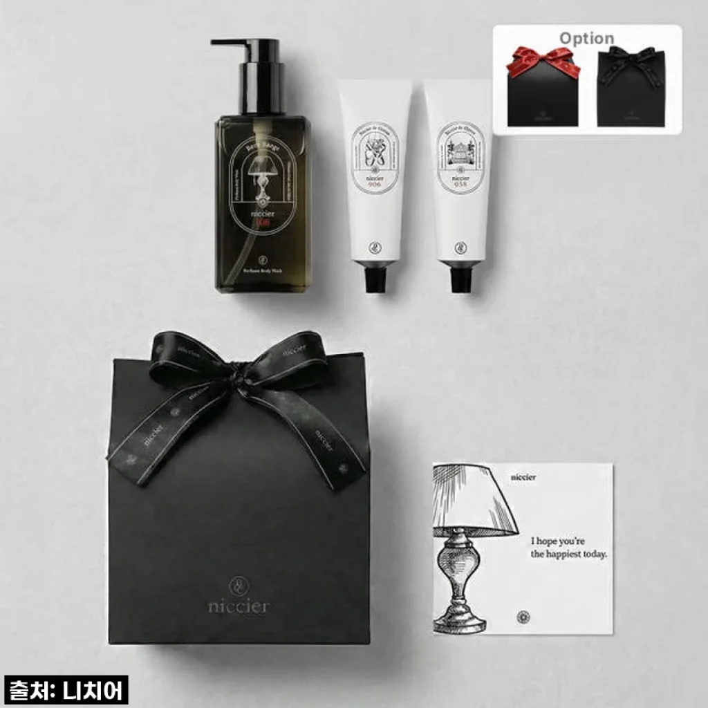 니치어 오 드 벨벳 퍼퓸 바디워시 & 핸드크림 2종 세트 사용후기