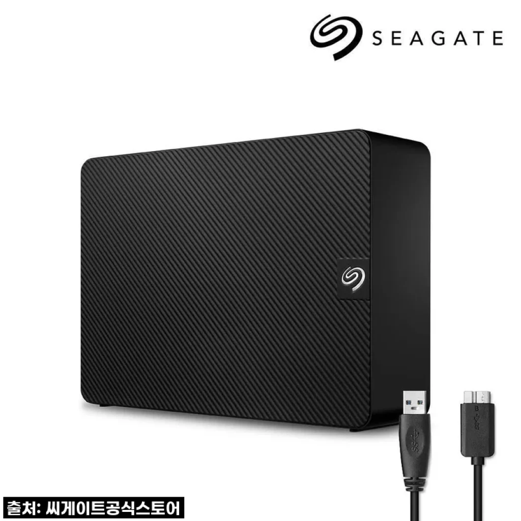 씨게이트 외장하드 Expansion Desktop 24TB 사용후기, 대용량 저장의 새로운 기준