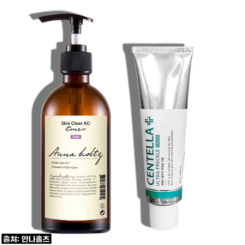 안나홀츠 여성 문제성피부 스킨 & 알부틴 5% 크림 2종 세트 사용후기