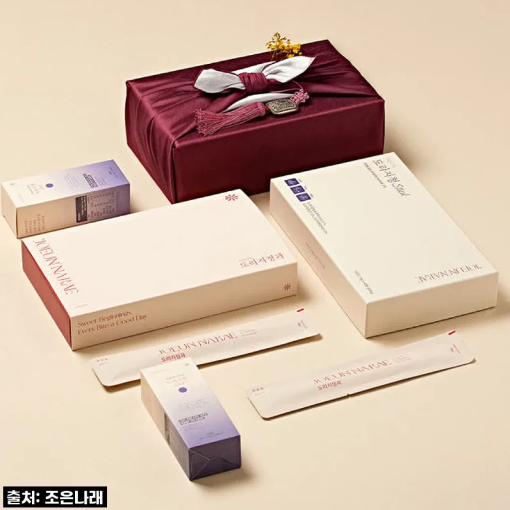 조은나래 도라지정과 도라지청 시그니처 선물세트 사용후기와 추천