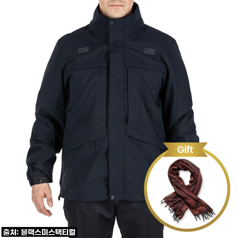 5.11 택티컬 3 IN 1 파카 2.0 다크네이비 사용후기와 실착 느낌